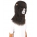 HPO Black an Greay Gorilla Wig with Mask  - Long Synthetic Fibers
