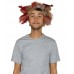 Musical Tri-Color Unisex Wig | Super Size Furry Animal Character Cosplay Halloween Wig | Premium Breathable Capless Cap