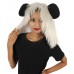 HPO White and Black Panda wig - Long Synthetic Fibers