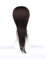 Lesalon 半頭套 假髪女長直髪 直髪接髪片 真人假髪片蓬松逼真 61303