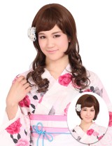Wigs2you 接髪片 無痕假髪接髪片 長款卷髪補髪塊 增厚加長假髪片 無劉海假髪套E-043