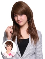 Wigs2you 接髪片 無痕假髪接髪片 長款卷髪補髪塊 增厚加長假髪片 無劉海假髪套E-044
