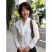 Wigs2you 全假髪 日本正品 真人髪絲+高溫絲 中長直髪 斜劉海 蓬松 氣質OL型 HHB-024