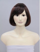 Wigs2you 全假髮 日本正品 斜劉海 BOBO頭 短直髮 甜美可愛型W-525